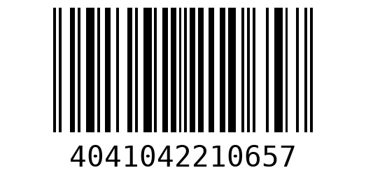 Штрихкод 4041042210657