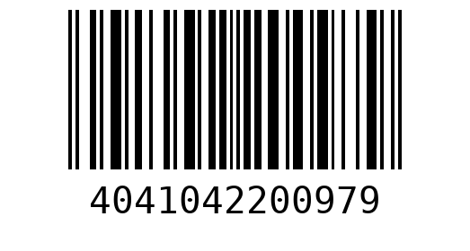 Штрихкод 4041042200979