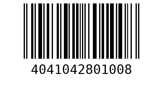 Штрихкод 4041042801008