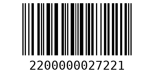 Штрихкод 2200000027221