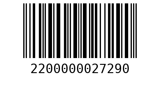 Штрихкод 2200000027290