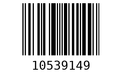 Штрихкод 10539149