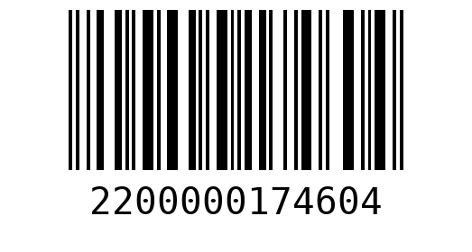 Штрихкод 2200000174604