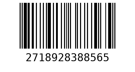 Штрихкод 2718928388565