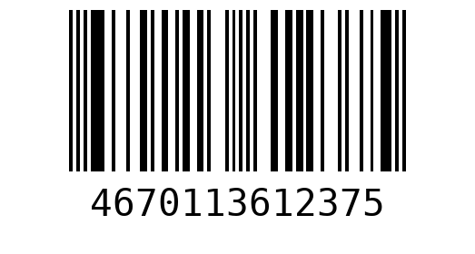 Штрихкод 4670113612375