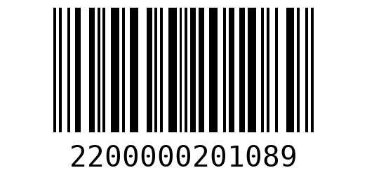 Штрихкод 2200000201089