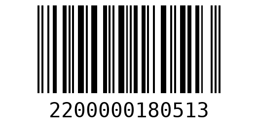 Штрихкод 2200000180513