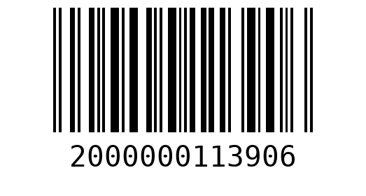 Штрихкод 2000000113906