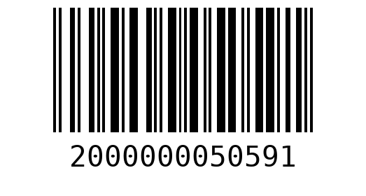 Штрихкод 2000000050591