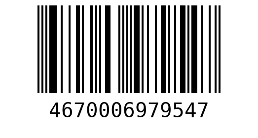 Штрихкод 4670006979547