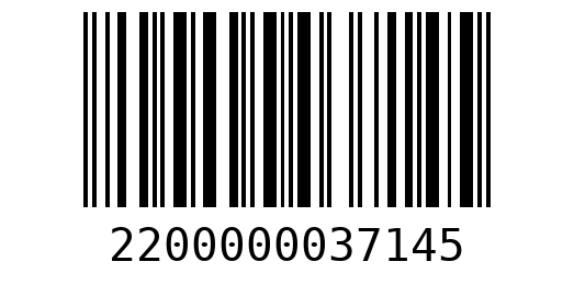Штрихкод 2200000037145