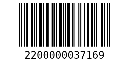 Штрихкод 2200000037169