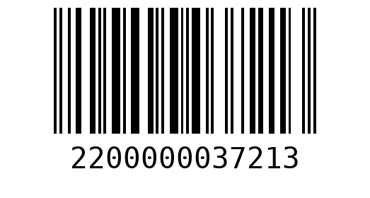 Штрихкод 2200000037213