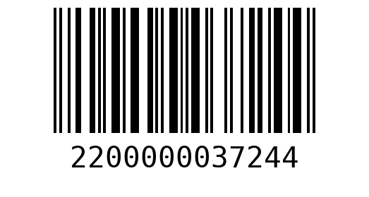 Штрихкод 2200000037244