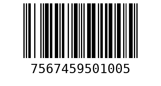 Штрихкод 7567459501005