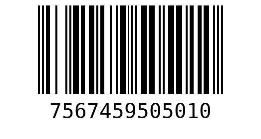 Штрихкод 7567459505010