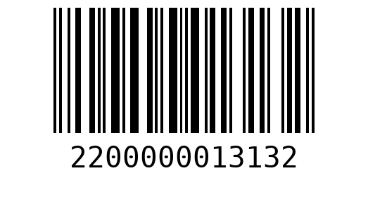 Штрихкод 2200000013132