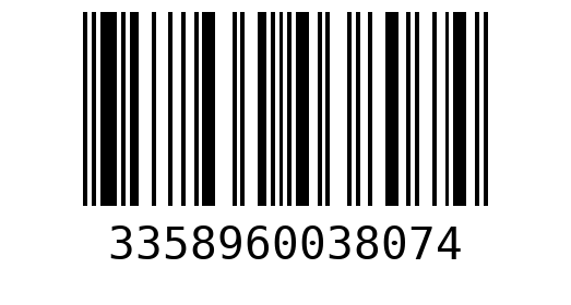Штрихкод 3358960038074