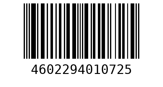 Штрихкод 4602294010725