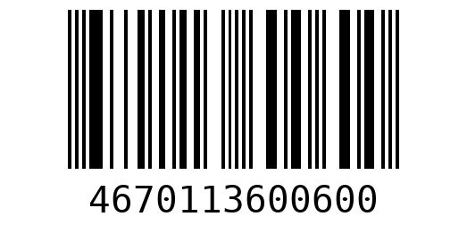 Штрихкод 4670113600600