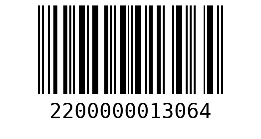 Штрихкод 2200000013064