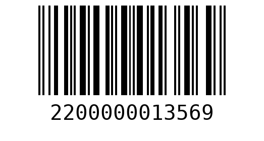 Штрихкод 2200000013569