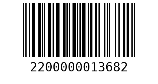 Штрихкод 2200000013682