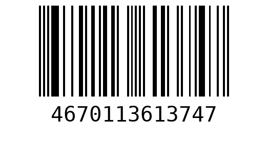 Штрихкод 4670113613747