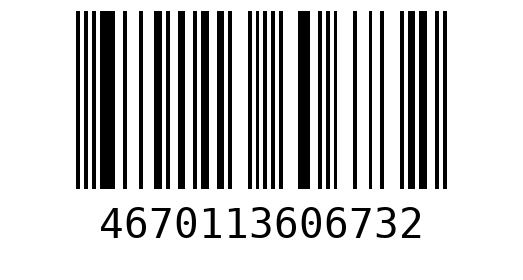 Штрихкод 4670113606732