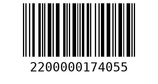 Штрихкод 2200000174055