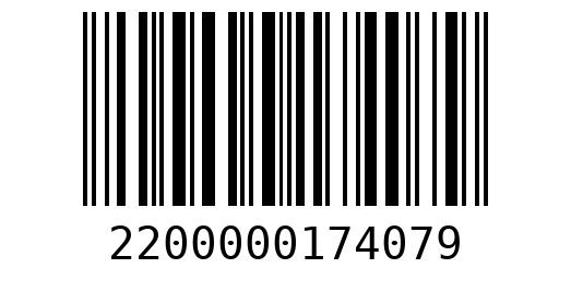 Штрихкод 2200000174079