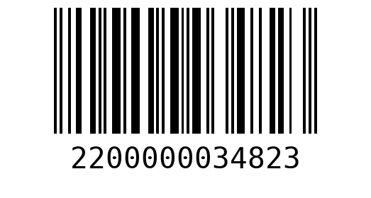 Штрихкод 2200000034823