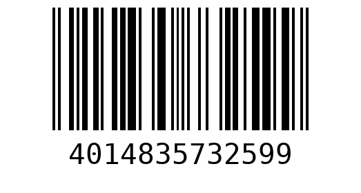 Штрихкод 4014835732599