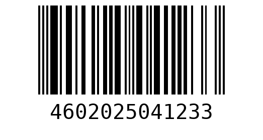 Штрихкод 4602025041233
