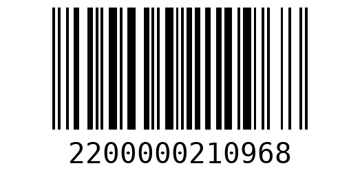 Штрихкод 2200000210968