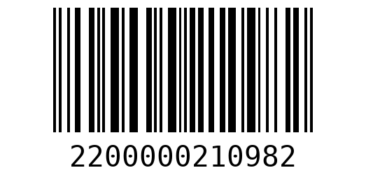 Штрихкод 2200000210982