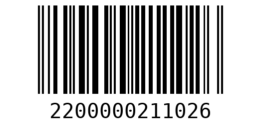 Штрихкод 2200000211026