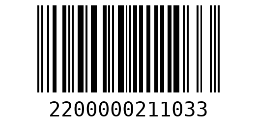 Штрихкод 2200000211033