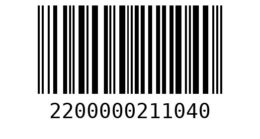 Штрихкод 2200000211040