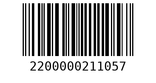 Штрихкод 2200000211057