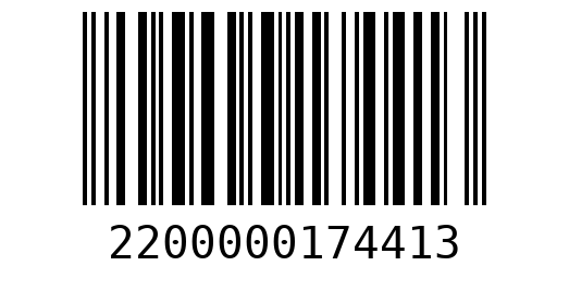 Штрихкод 2200000174413