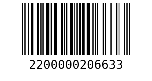 Штрихкод 2200000206633