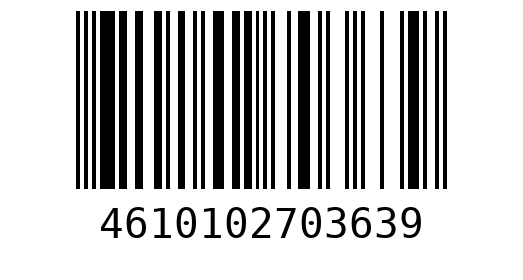 Штрихкод 4610102703639