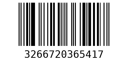 Штрихкод 3266720365417