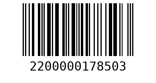 Штрихкод 2200000178503