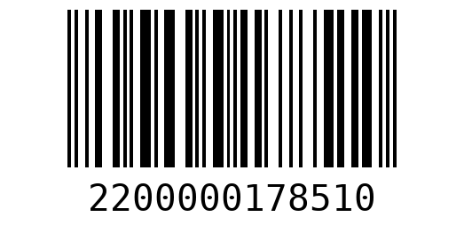 Штрихкод 2200000178510