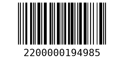 Штрихкод 2200000194985