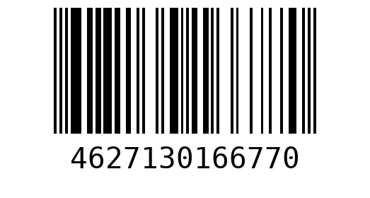 Штрихкод 4627130166770
