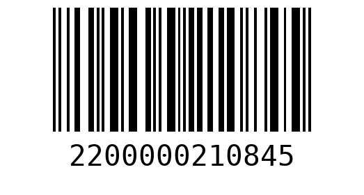 Штрихкод 2200000210845