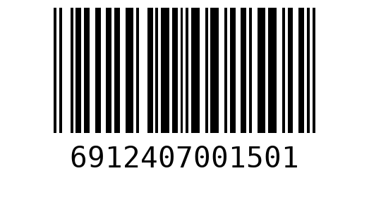 Штрихкод 6912407001501